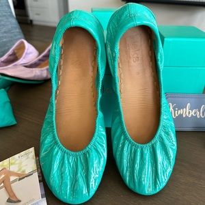 Tieks Blue Patent sz.8